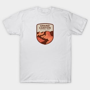 Grand Canyon National Park Minimalist Landscape T-Shirt